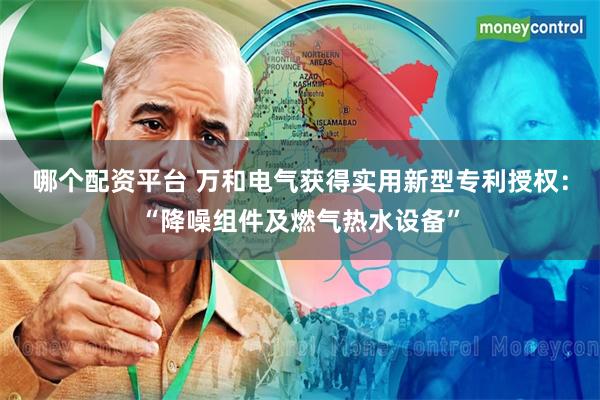 哪个配资平台 万和电气获得实用新型专利授权：“降噪组件及燃气热水设备”