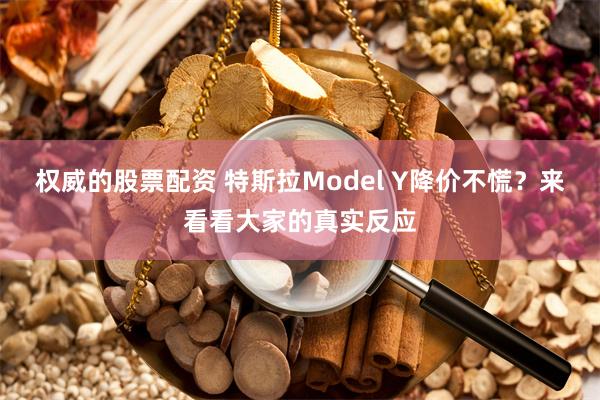 权威的股票配资 特斯拉Model Y降价不慌？来看看大家的真实反应